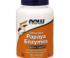 NOW FOODS NOW Foods Papaya Enzyme - 180 Chewables