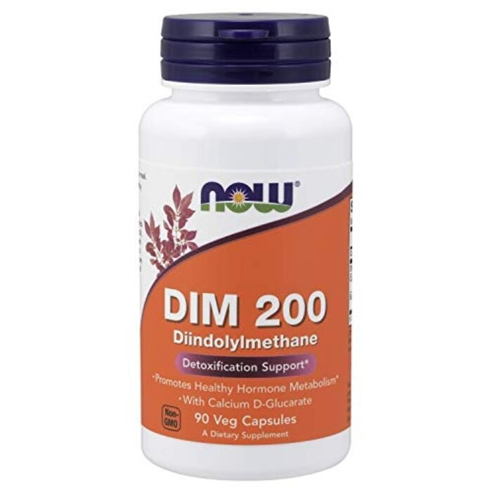 NOW FOODS NOW Foods DIM 200 w/ Calcium D-Glucarate 90 caps