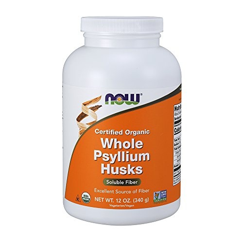 NOW FOODS NOW Foods Organic Whole Psyllium Husks - 12 oz