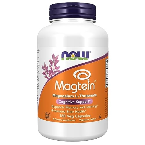 NOW FOODS NOW Foods Magtein Magnesium L-Threonate - 180 Capsules
