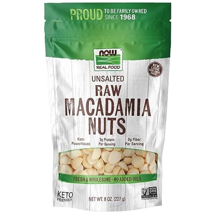 NOW FOODS NOW Foods Macadamia Nuts - Raw Organic