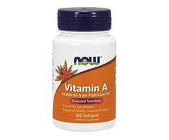 NOW FOODS NOW Foods Vitamin A 10,000 IU - 100 Softgels