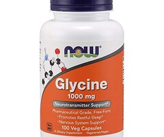 NOW FOODS NOW Foods Glycine 1,000 mg - 100 Capsules