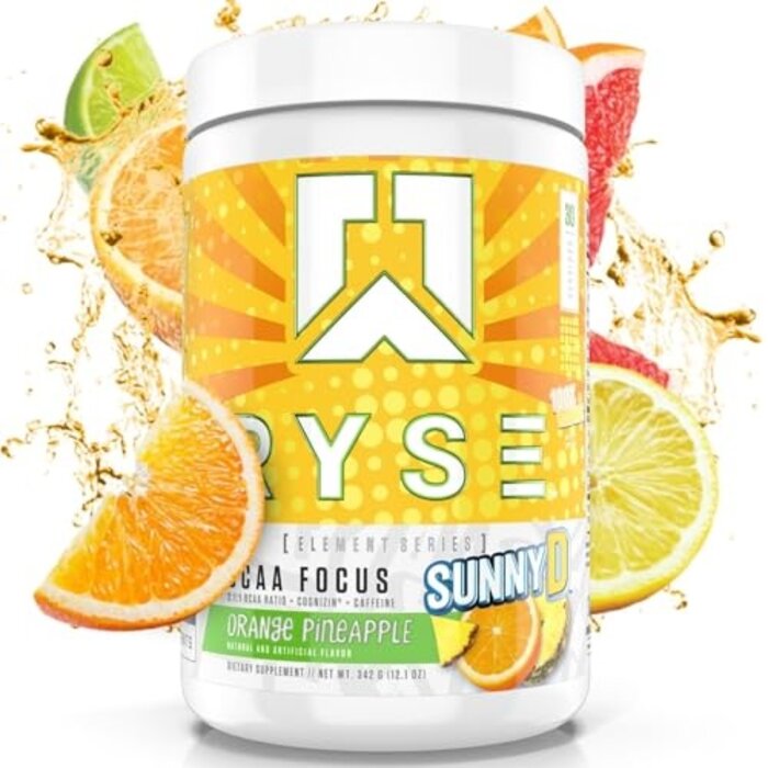 Ryse RYSE BCAA Focus - SunnyD Orange Pineapple