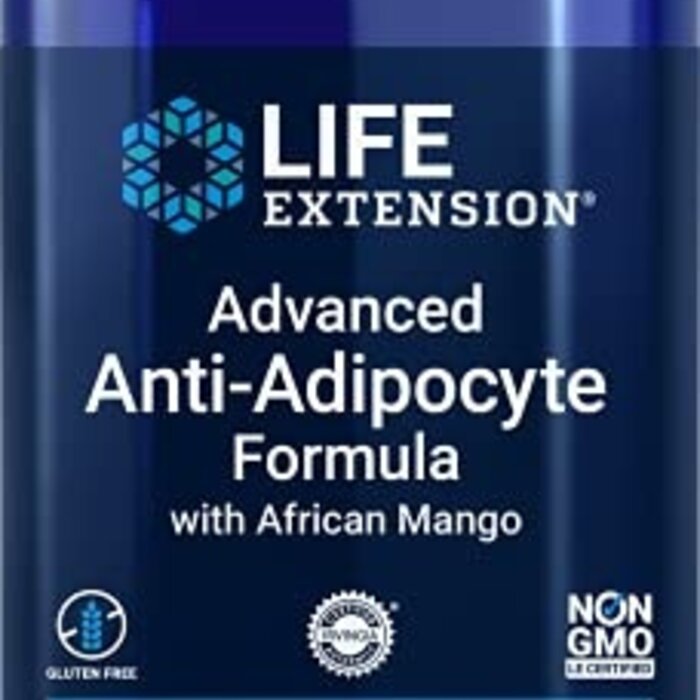 Life Extension Life Extension Advanced Anti-Adipocyte Formula with African Mango - 60 Vegetarian Capsules