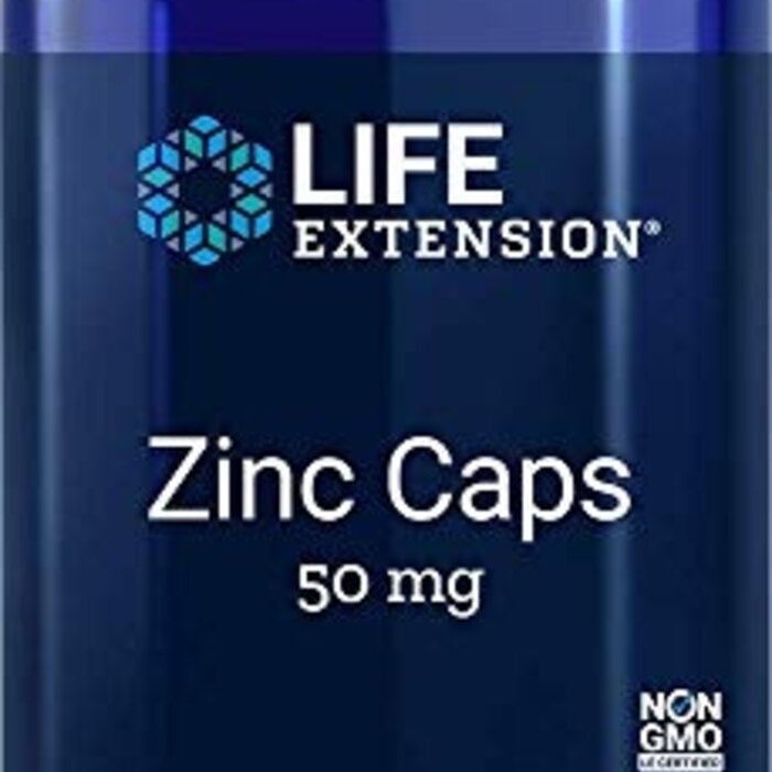 Life Extension Life Extension Zinc Caps 50 mg - 90 Vegetarian Capsules