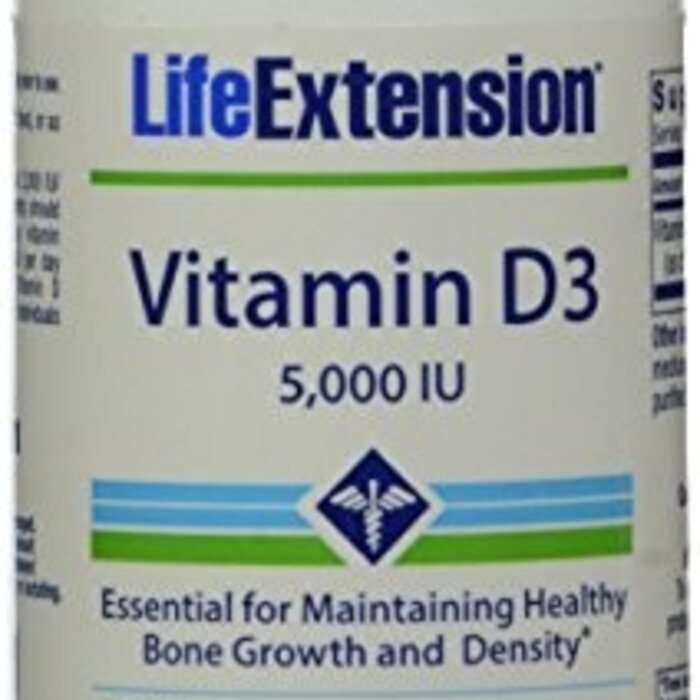 Life Extension Life Extension Vitamin D3 5,000 IU - 60 Softgels