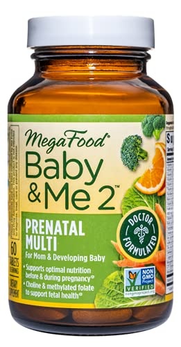 MegaFood MegaFood Baby & Me 2 Prenatal Multivitamin - 60 Tablets