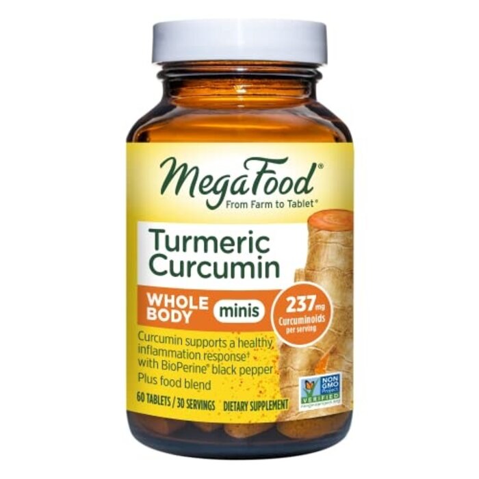 MegaFood MegaFood Turmeric Curcumin Minis 237 mg