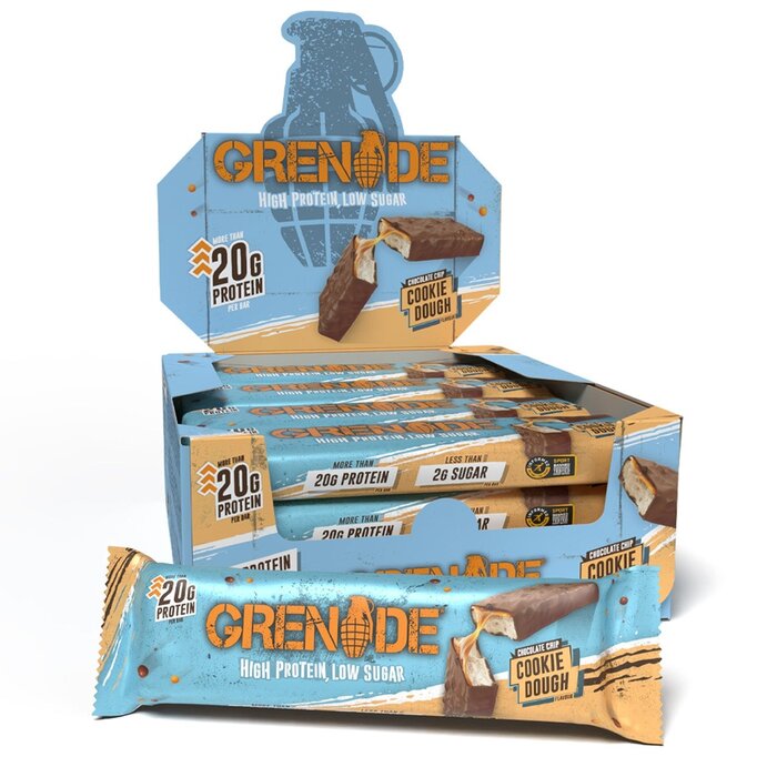 Grenade Protein Bar - Chocolate Chip Cookie Dough