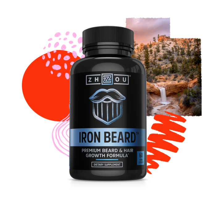 Zhou Nutrition Zhou Nutrition Iron Beard - 60 Capsules