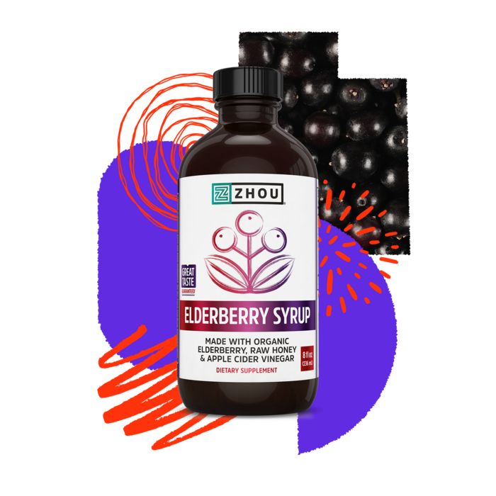 Zhou Nutrition Zhou Nutrition Elder-Immune+ Syrup - 8 oz