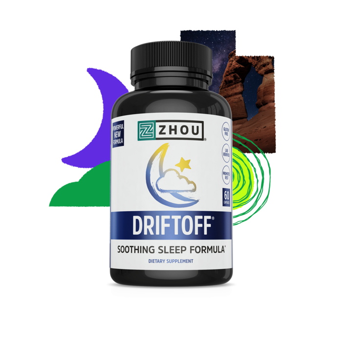 Zhou Nutrition Zhou Nutrition Driftoff - 60 Capsules