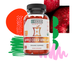 Zhou Nutrition Zhou Nutrition Apple Cider Vinegar Gummies - 60 Gummies