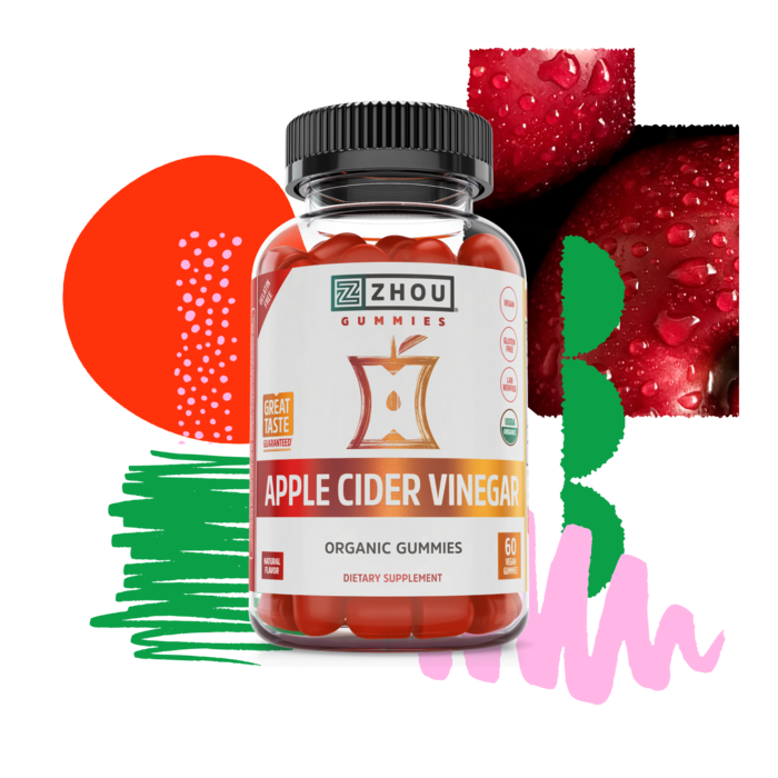 Zhou Nutrition Zhou Nutrition Apple Cider Vinegar Gummies - 60 Gummies