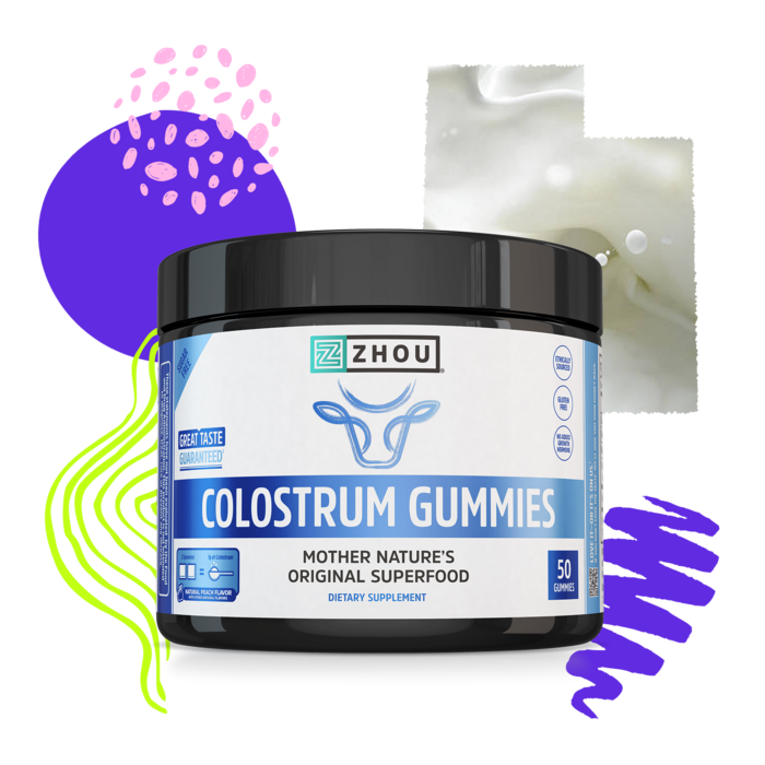 Zhou Nutrition Zhou Nutrition Colostrum Gummies