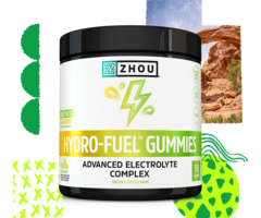 Zhou Nutrition Zhou Nutrition Hydro-Fuel Gummies - Lemon Lime - 60 Gummies