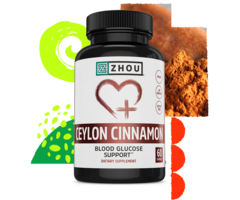 Zhou Nutrition Zhou Nutrition Ceylon Cinnamon - 60 Capsules