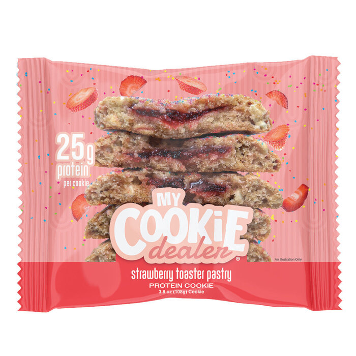 My Cookie Dealer My Cookie Dealer Protein Cookie - Strawberry Toaster Pastry