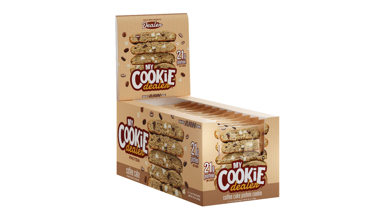 Raw Nutrition My Cookie Dealer Protein Cookie - Coffee Cake