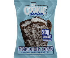 My Cookie Dealer My Cookie Dealer 20g Protein Toaster Pastry - Frosted Cookies & Creme