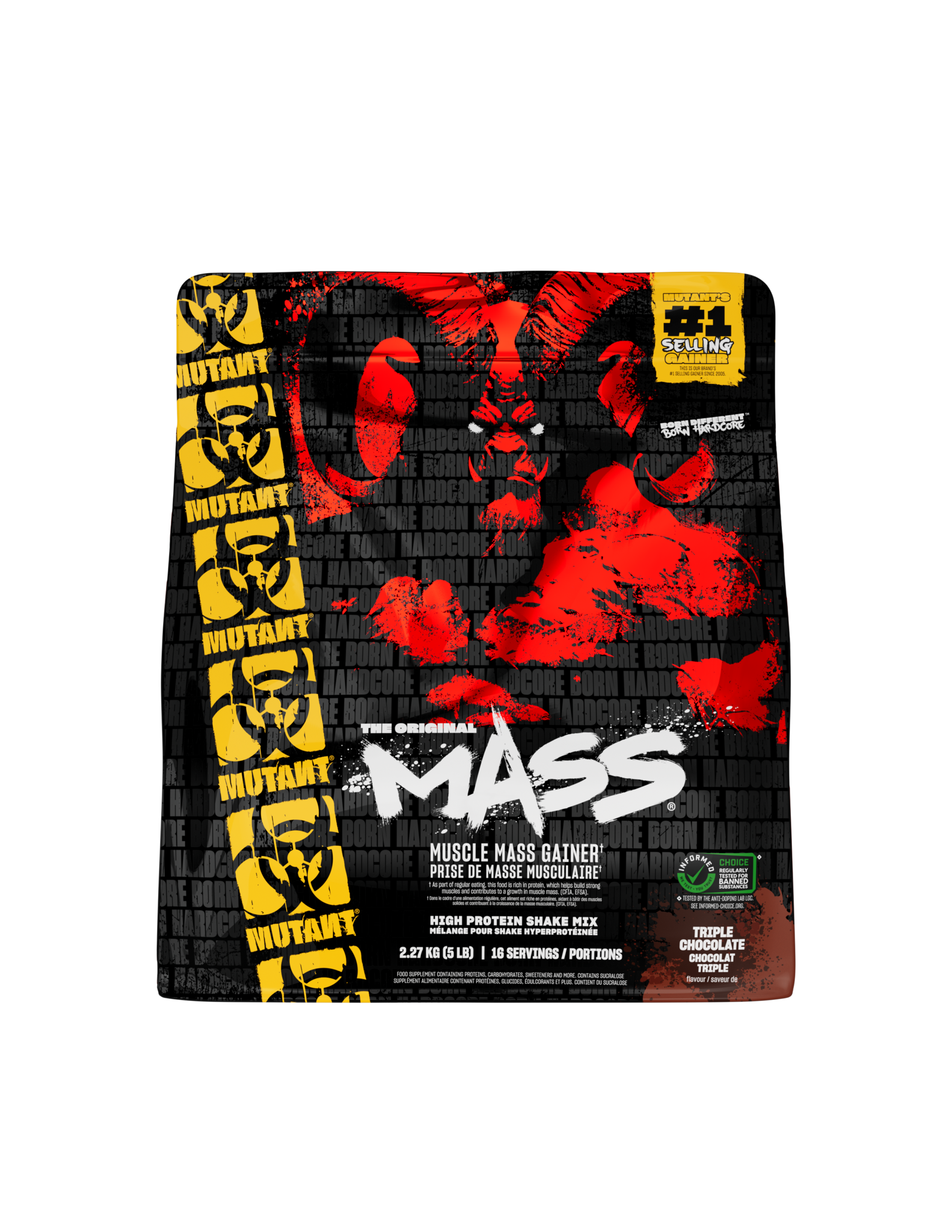 mutant MUTANT Mass - Triple Chocolate - 5 lb
