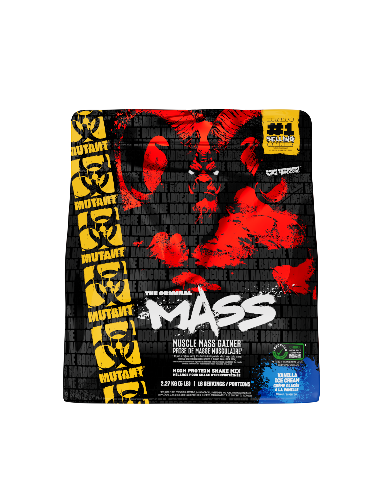 mutant MUTANT Mass - Vanilla Ice Cream - 5 lb