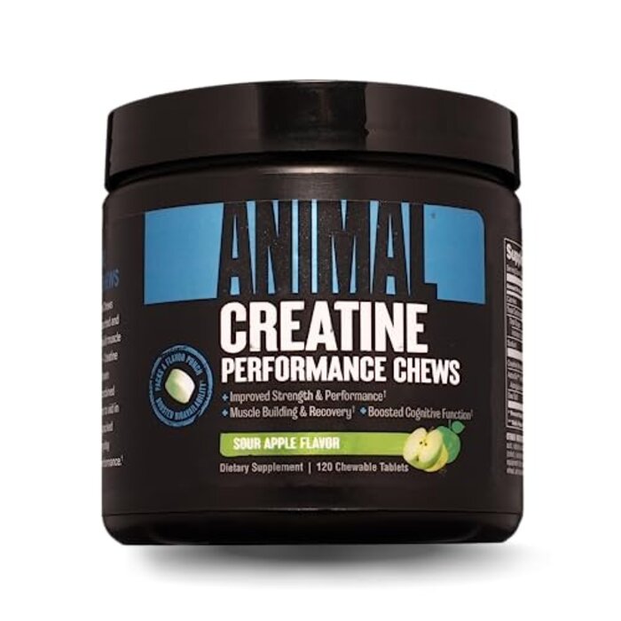 Animal Animal Creatine Chews - Green Apple