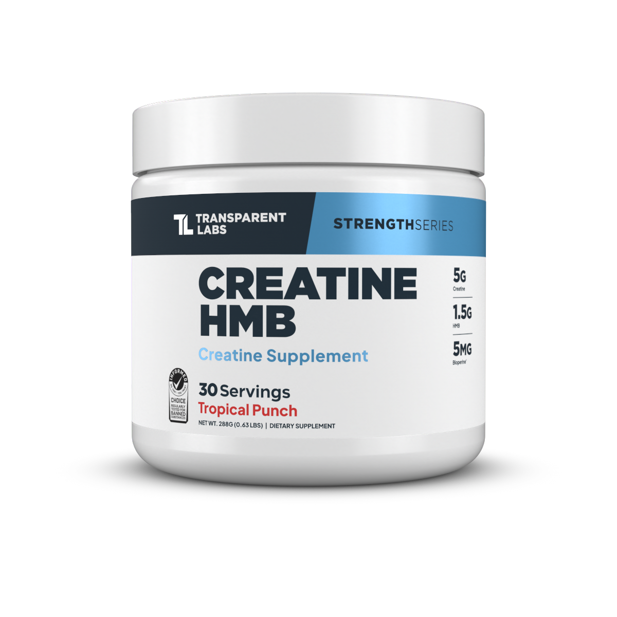 Transparent Labs Transparent Labs Creatine HMB - Tropical Punch - 30 Servings