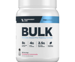 Transparent Labs Transparent Labs BULK Pre-Workout - Strawberry Lemonade - 30 Servings