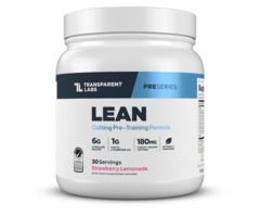 Transparent Labs Transparent Labs LEAN Pre-Workout - Strawberry Lemonade - 30 Servings