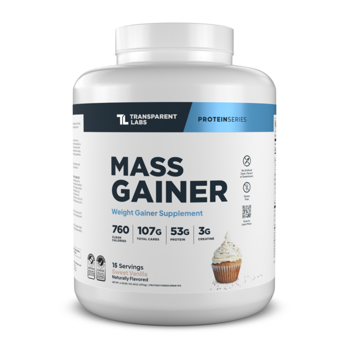 Transparent Labs Transparent Labs Mass Gainer - Sweet Vanilla - 15 Servings