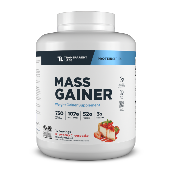 Transparent Labs Transparent Labs Mass Gainer - Strawberry Cheesecake - 15 Servings