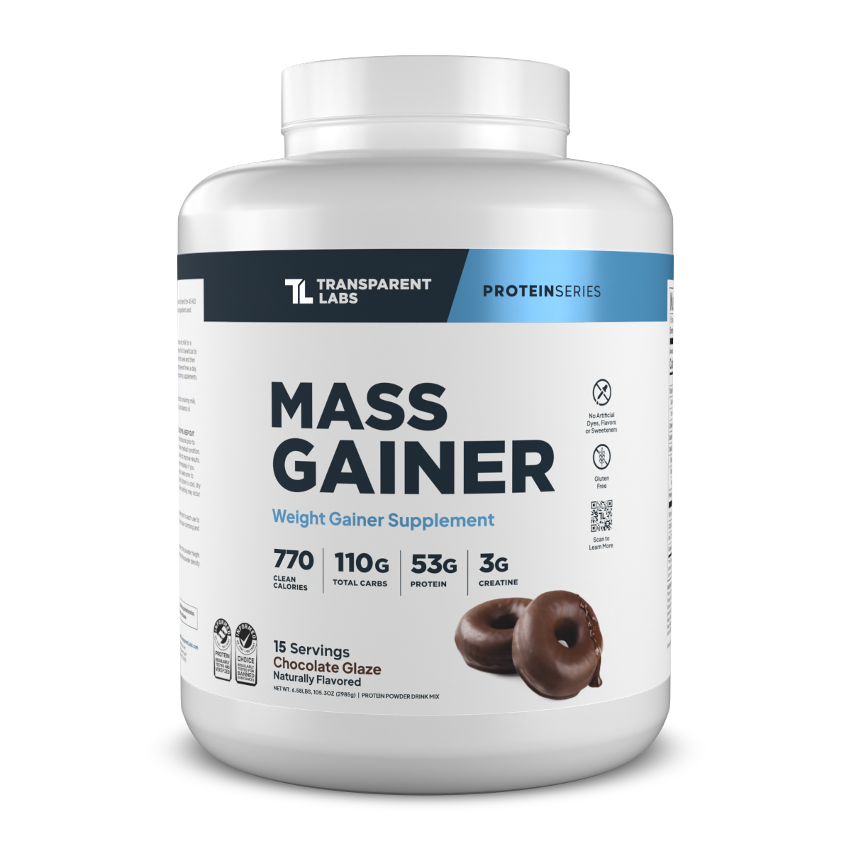 Transparent Labs Transparent Labs Mass Gainer - Chocolate Glaze Donut - 15 Servings