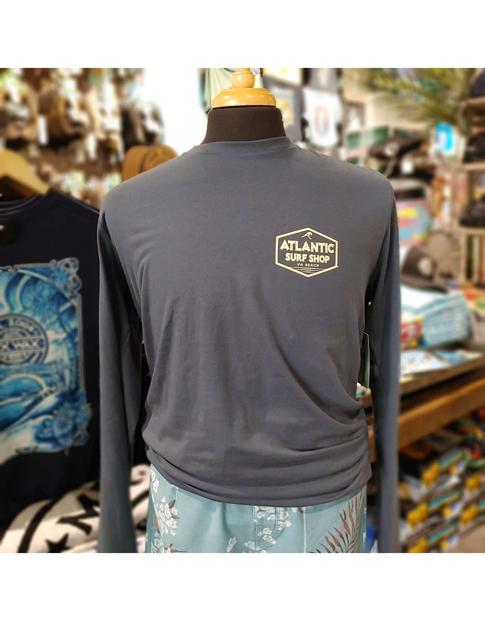 Atlantic Surf Co Atlantic Surf Badge Longsleeve T-shirt