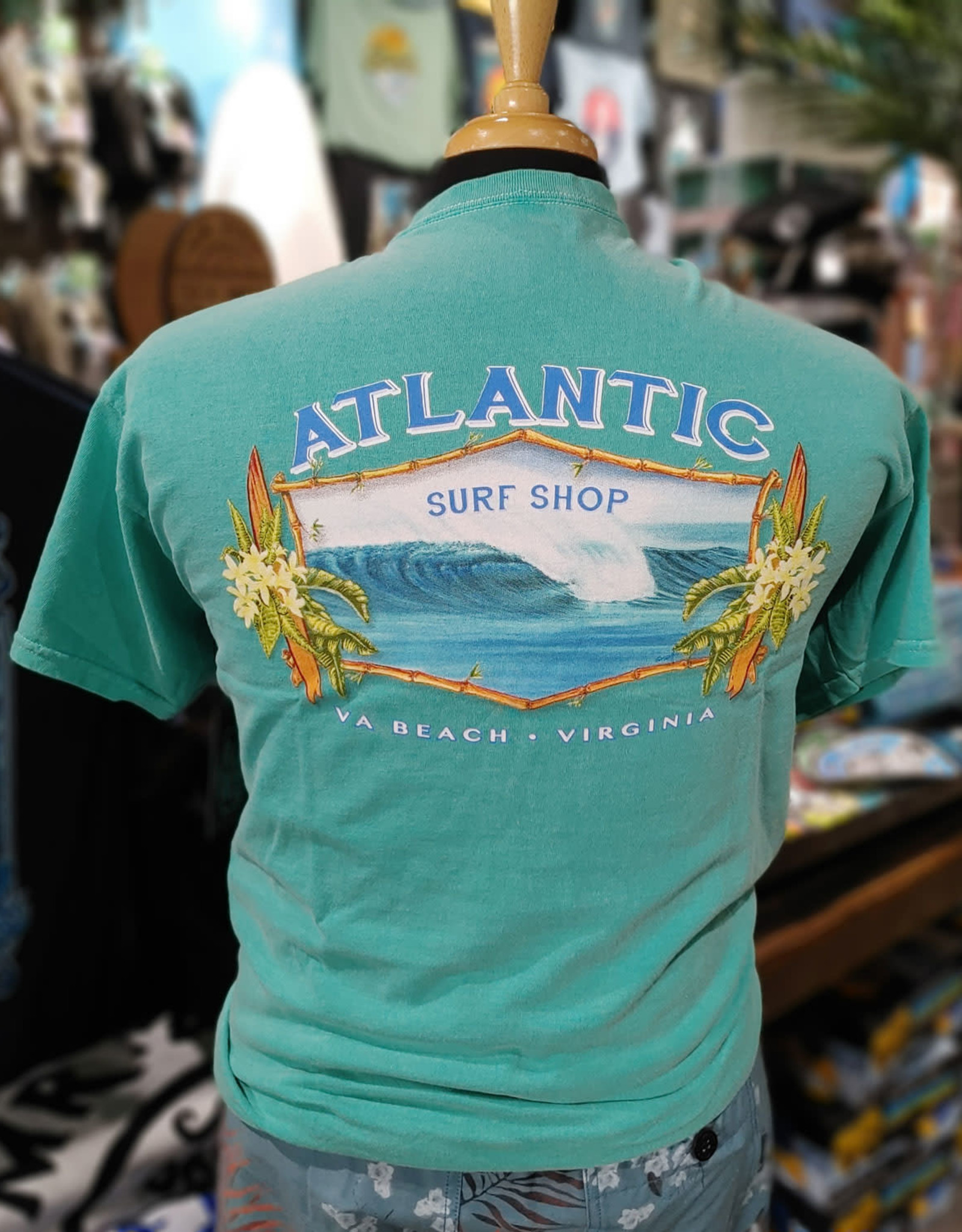 Atlantic Surf Co Atlantic SurfShop Tropical Wave T-shirt