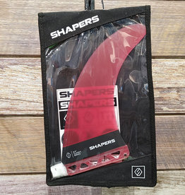 Shapers Shapers 8.5in Classic Fiberglass Longboard Fin Red
