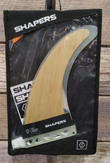 Shapers Shapers 8.5in Classic Fiberglass Longboard Fin Wood