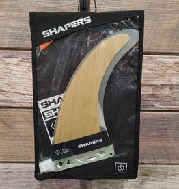 Shapers Shapers 8.5in Classic Fiberglass Longboard Fin Wood