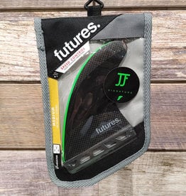 Futures Medium Techflex Thruster Black/Neon Green