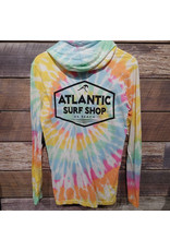 Atlantic Surf Co Atlantic Surf Badge Tie Dye T-shirt Hoodie