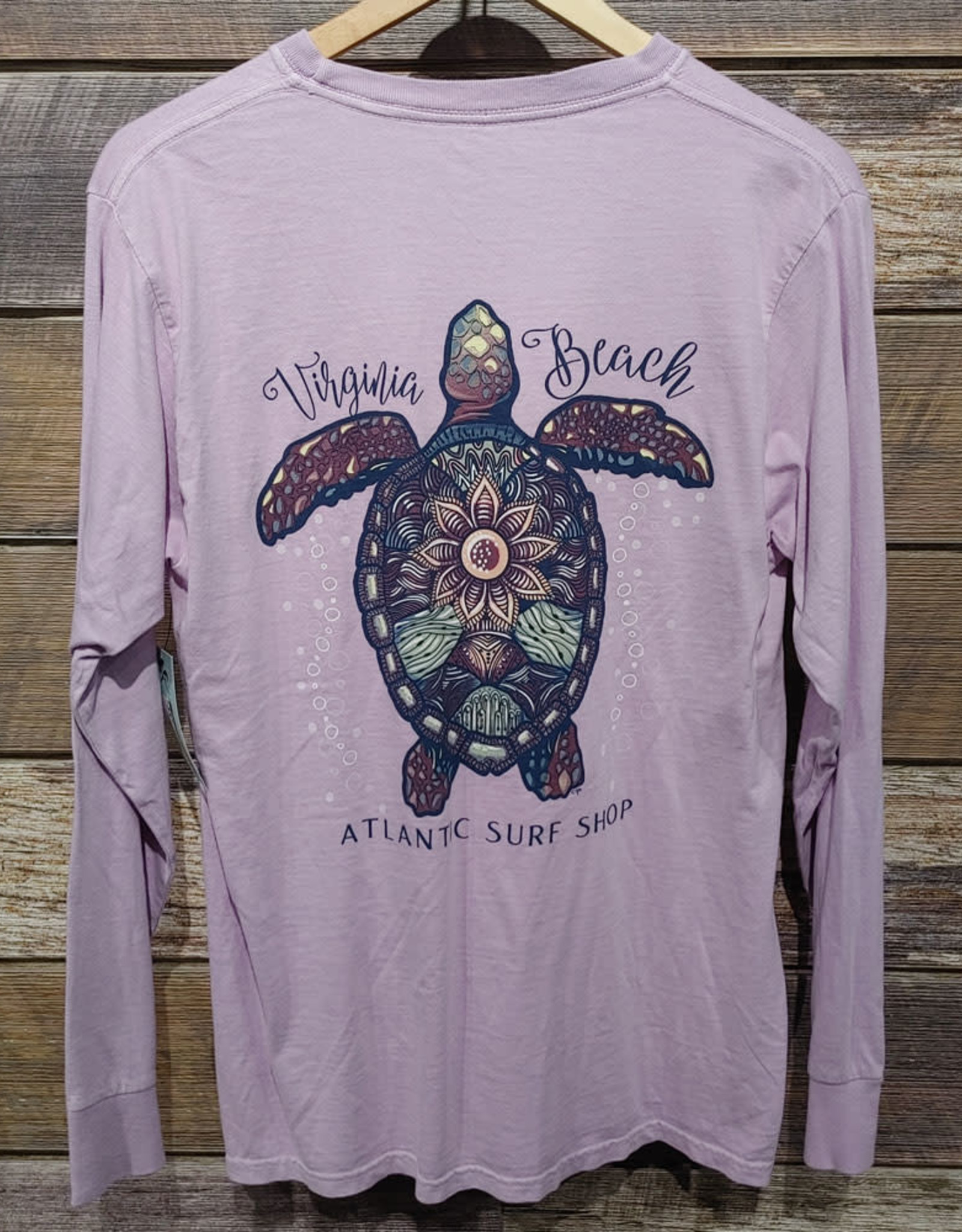 Atlantic Surf Co Atlantic Surf Shop Bubble Sea Turtle Longsleeve T-shirt