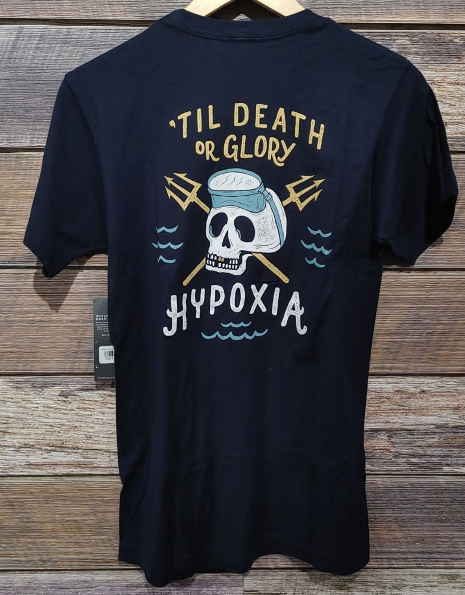 Hypoxia Hypoxia Death or Glory Tee Navy