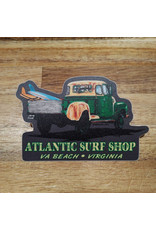 Atlantic Surf Co Atlantic Surf Old Surf Truck Sticker