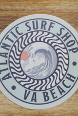 Atlantic Surf Co Atlantic Surf Shop Hypnotic Wave Sticker