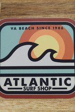 Atlantic Surf Co Atlantic Surf Retro Swell Sticker