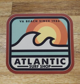 Atlantic Surf Co Atlantic Surf Retro Swell Sticker