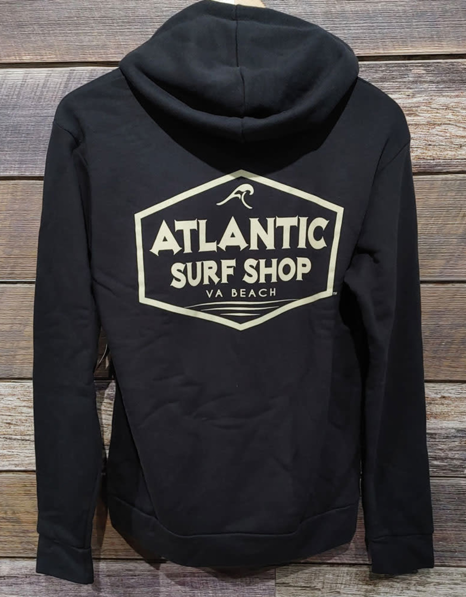 Atlantic Surf Co Atlantic Surf Shop Badge Vintage Hoodie