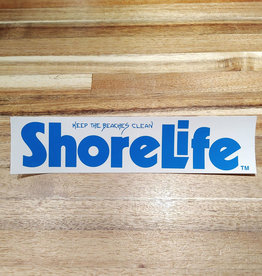 Global Surf Network Shore Life Keep Beaches Clean Sticker