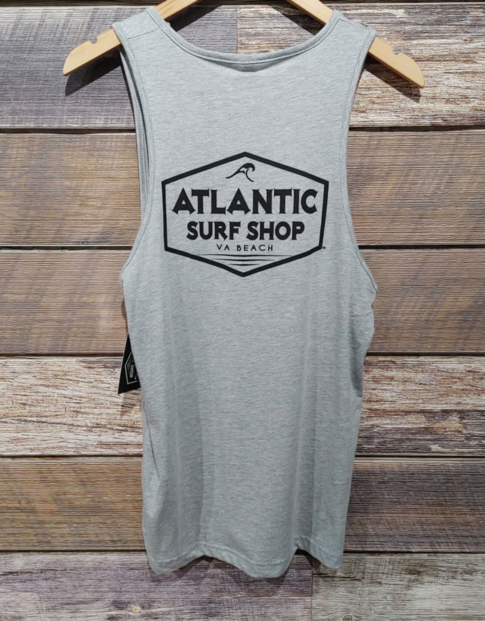 SIDEWALK SALE Atlantic Surf Shop Badge Men's Tank